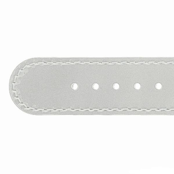 Afbeelding van Witte lakleren band  US 89-1