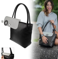 Afbeelding van Zwarte schoudertas Sarah