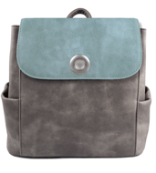 Afbeelding van Vintage anthraciet rugzak Emily