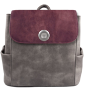 Afbeelding van Vintage anthraciet rugzak Emily
