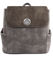 Afbeelding van Vintage anthraciet rugzak Emily
