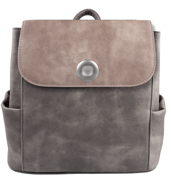 Afbeelding van Vintage anthraciet rugzak Emily