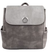 Afbeelding van Vintage anthraciet rugzak Emily
