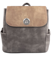 Afbeelding van Vintage anthraciet rugzak Emily