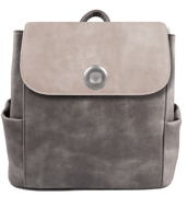 Afbeelding van Vintage anthraciet rugzak Emily