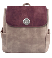 Afbeelding van Vintage mauve rugzak Emily