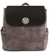 Afbeelding van Vintage taupe rugzak Emily