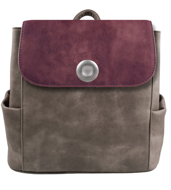 Afbeelding van Vintage taupe rugzak Emily
