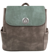 Afbeelding van Vintage taupe rugzak Emily