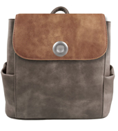 Afbeelding van Vintage taupe rugzak Emily
