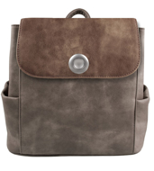 Afbeelding van Vintage taupe rugzak Emily