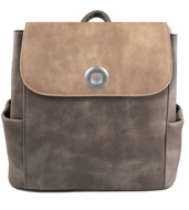Afbeelding van Vintage taupe rugzak Emily