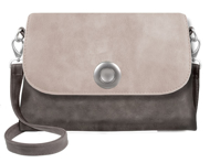 Afbeelding van Vintage anthraciet schoudertas Greta