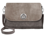 Afbeelding van Vintage anthraciet schoudertas Greta