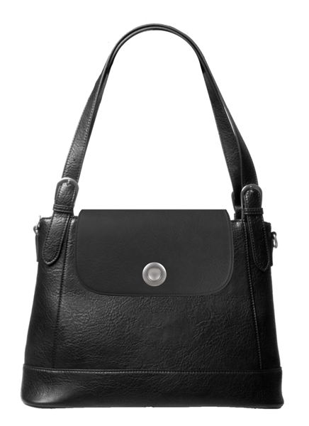 Afbeelding van Zwarte crossbody tas Finja