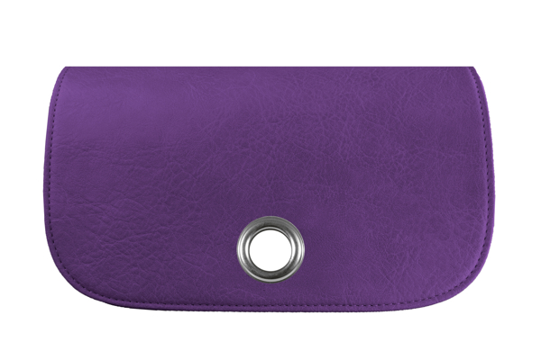 Afbeelding van Paarse synthetisch leren Cover BGC531p