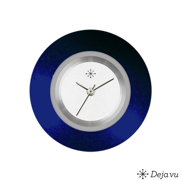 Afbeelding van Aluminium blauwe sierring A52-8